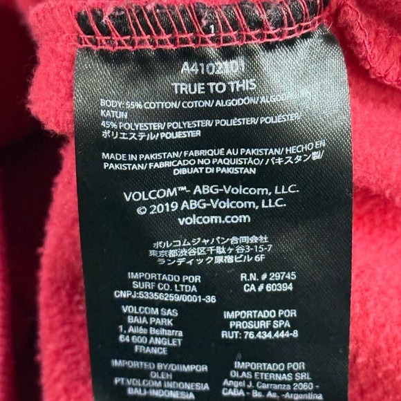 Volcom • True to This Hoodie - Picture 5 of 8